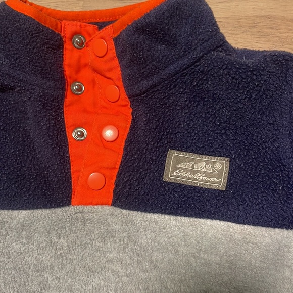 EDDIE BAUER Boys Fleece Pullover - Picture 3 of 8